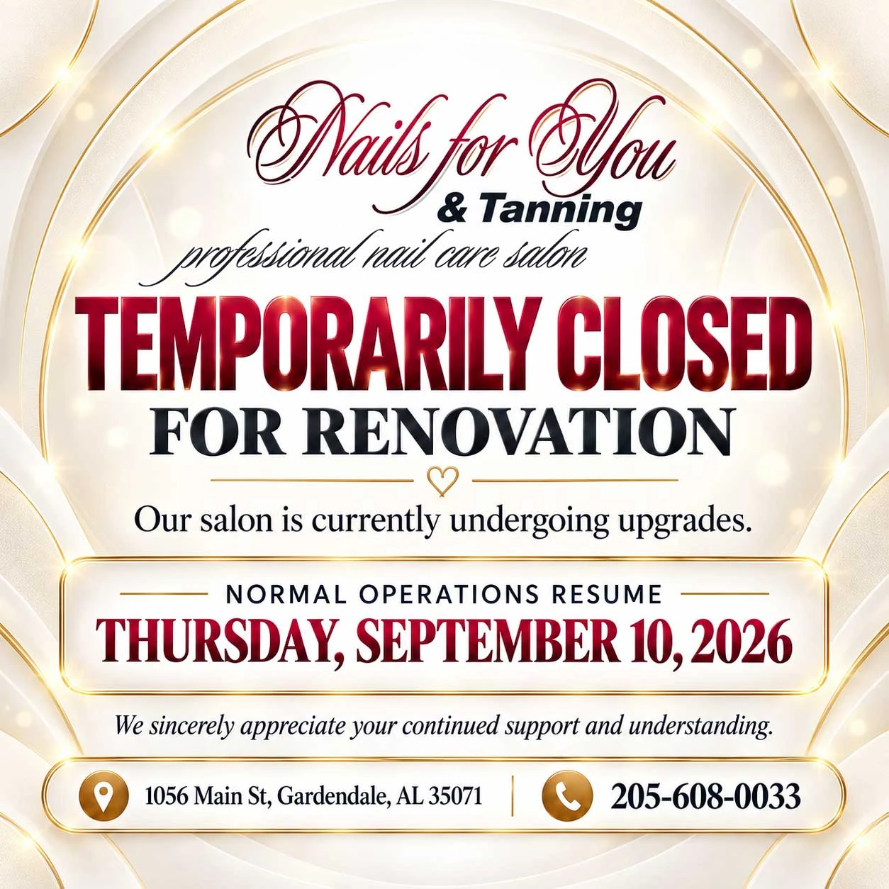 Temporarily Closed