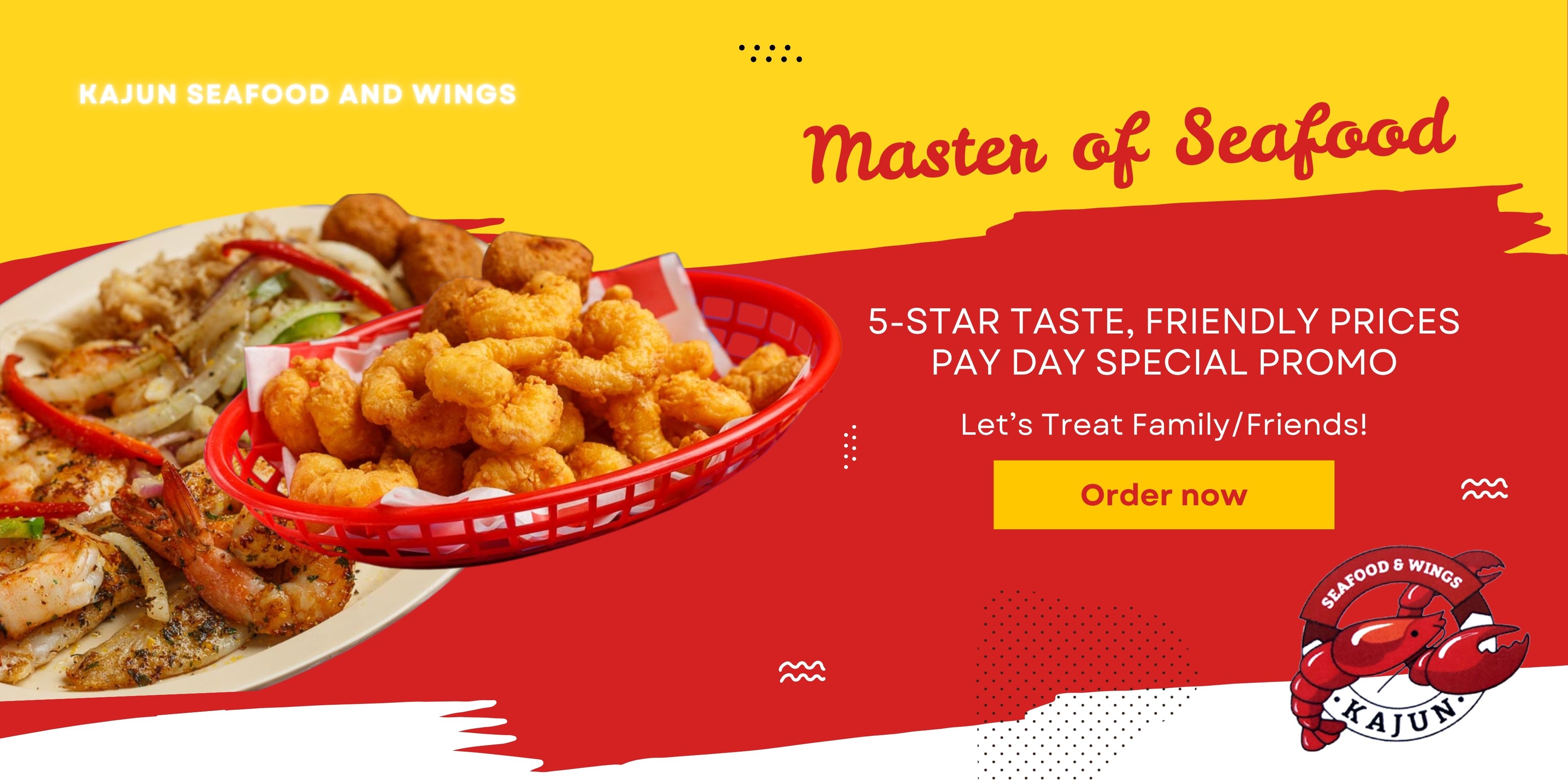 Kajun Seafood & Wings Banner 4
