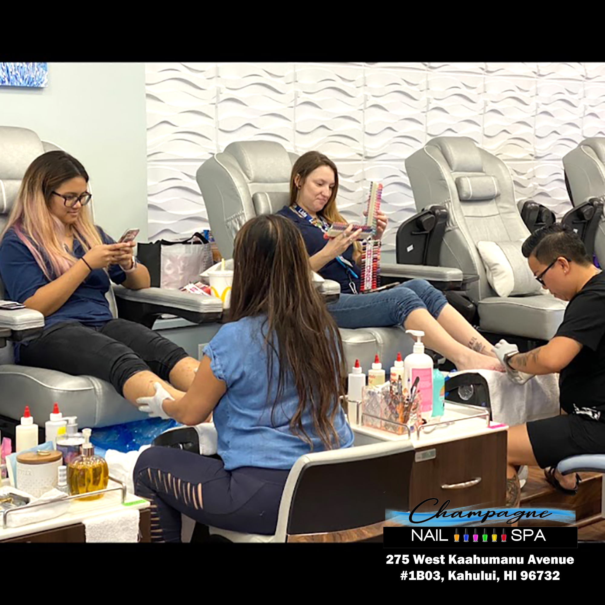 Champagne Nail Spa salon in Kahului, HI 96732