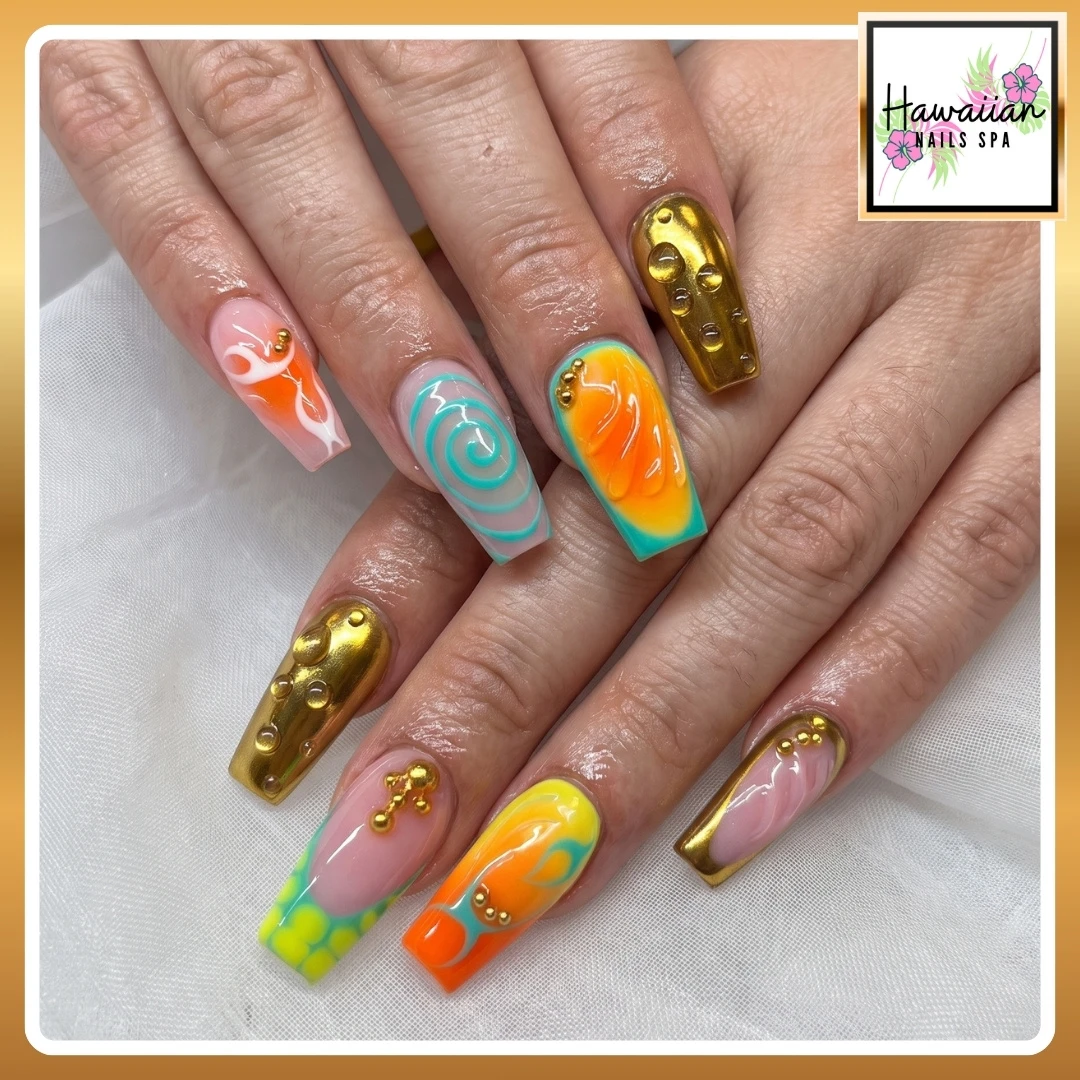 Hawaiian Nails
