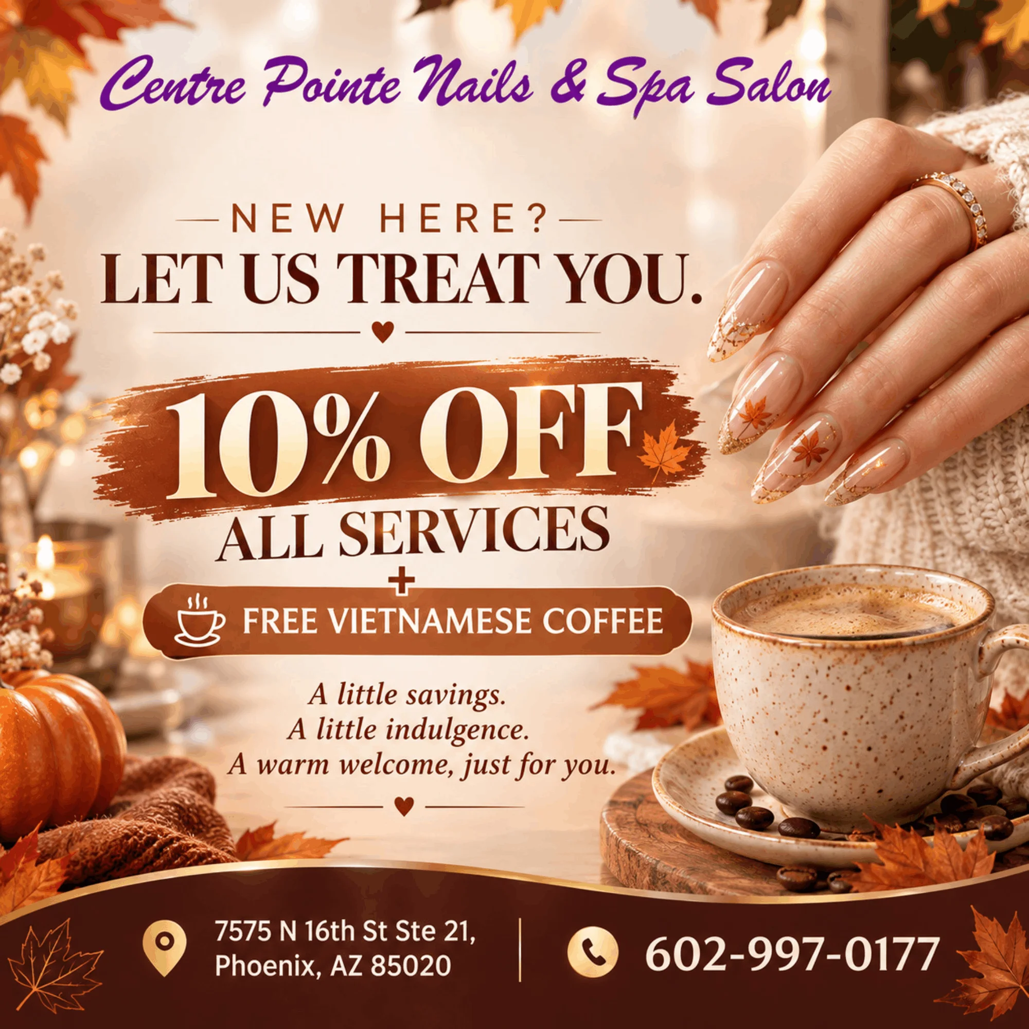 10% OFF ALL SERVICES