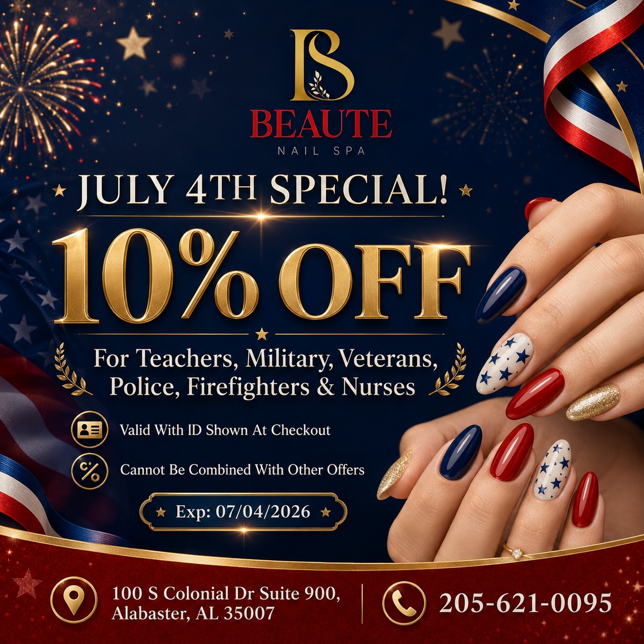JULY 4TH APPRECIATION SPECIAL