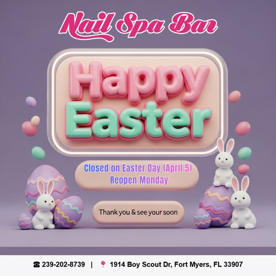 Happy Easter from Nail Spa Bar