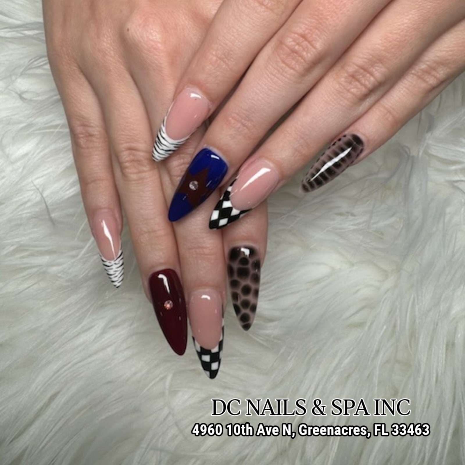 Fall beauty and Halloween Nail Art