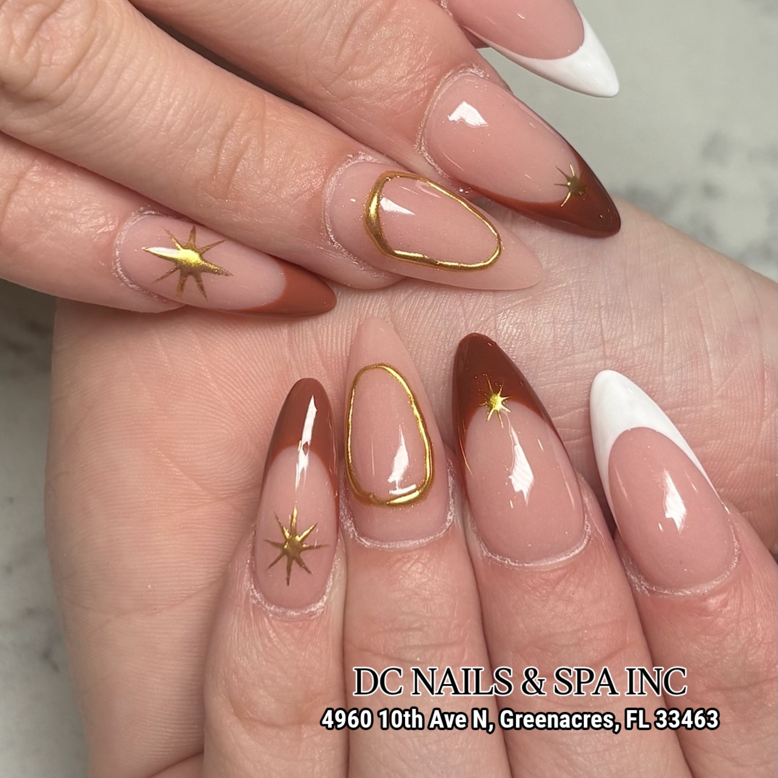 Fall beauty and Halloween Nail Art