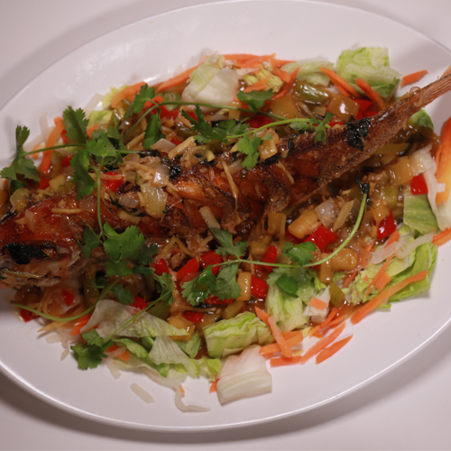 Fried or Steamed Fish (Whole) | Cá Hấp