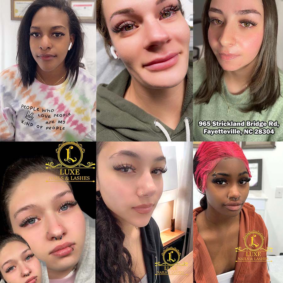 Eyelash Extensions by Luxe Nails _ Lashes in Fayetteville, NC 28304