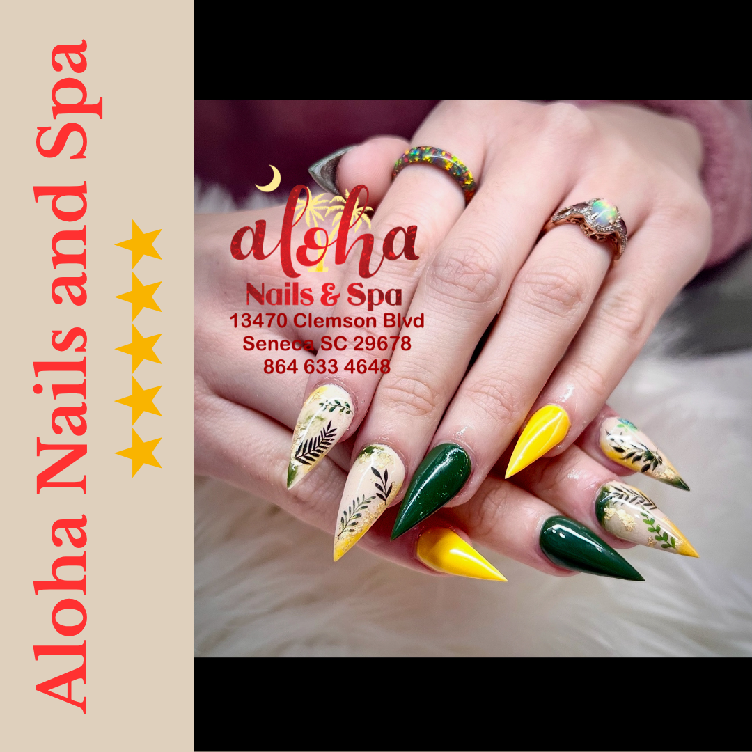Aloha Nails and Spa Salon in Seneca, SC 29678 | Clemson