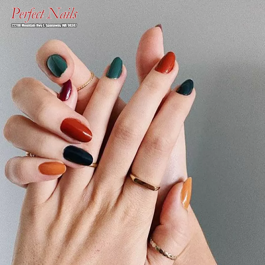 Simple gel nail by Perfect Nails