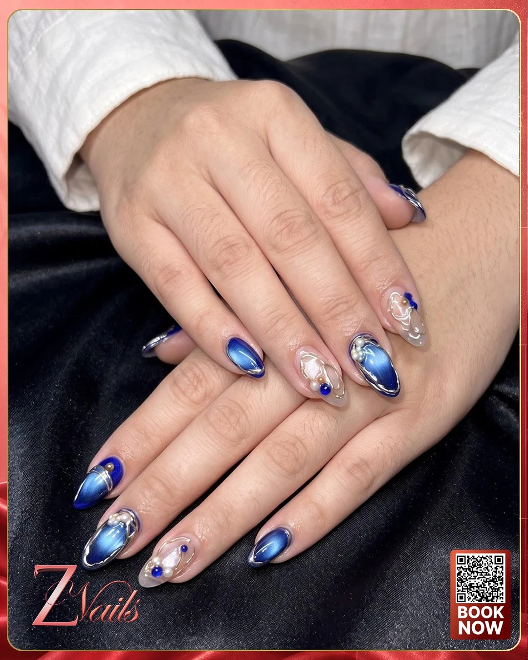 From 3D Ocean Waves to Chrome Velvet: 5 Nail Trends to Try Next