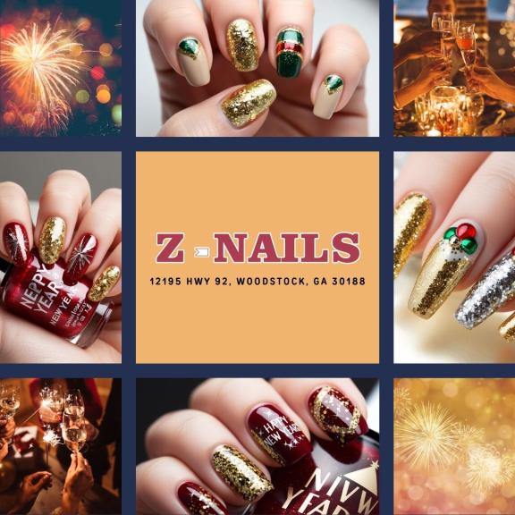 Start 2025 with Style: Embrace Your Inner Beauty at Z Nails in Woodstock, GA