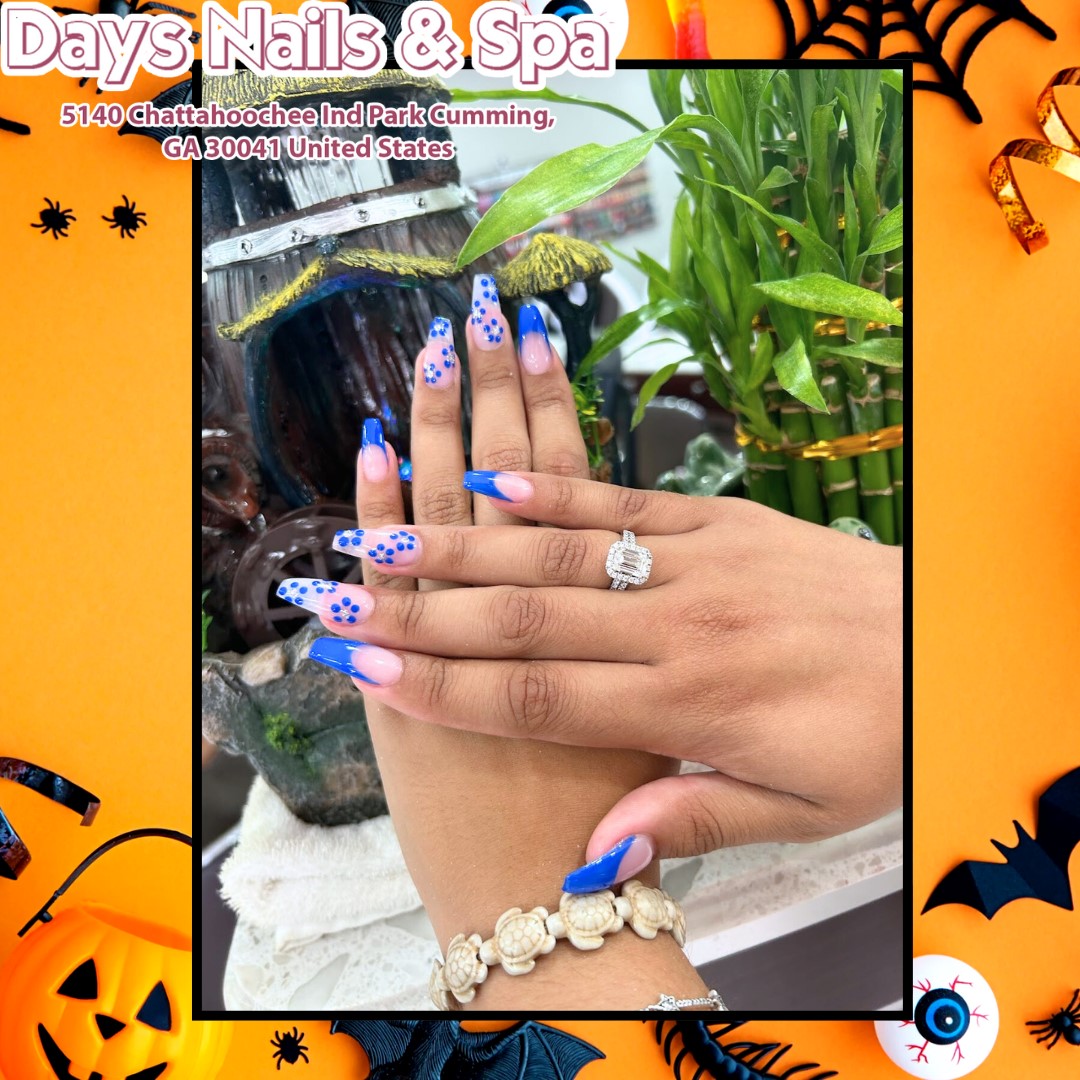 Fall Fashion - fall beauty - Halloween Nails - Days nail Spa