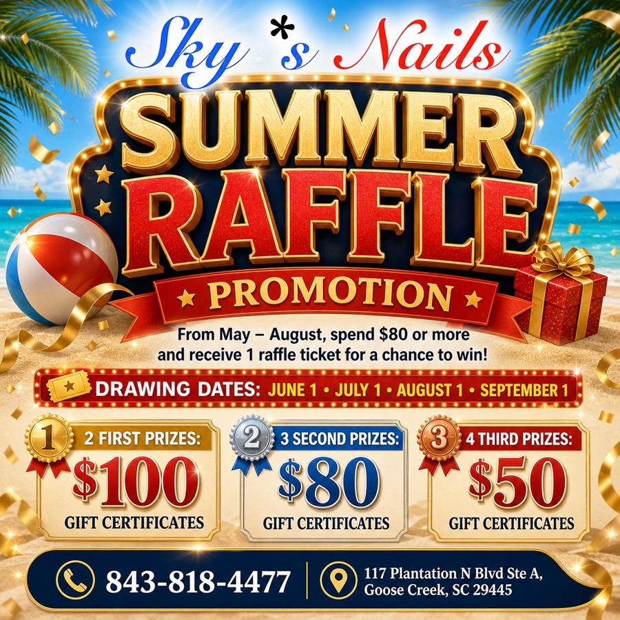 raffle from may - august