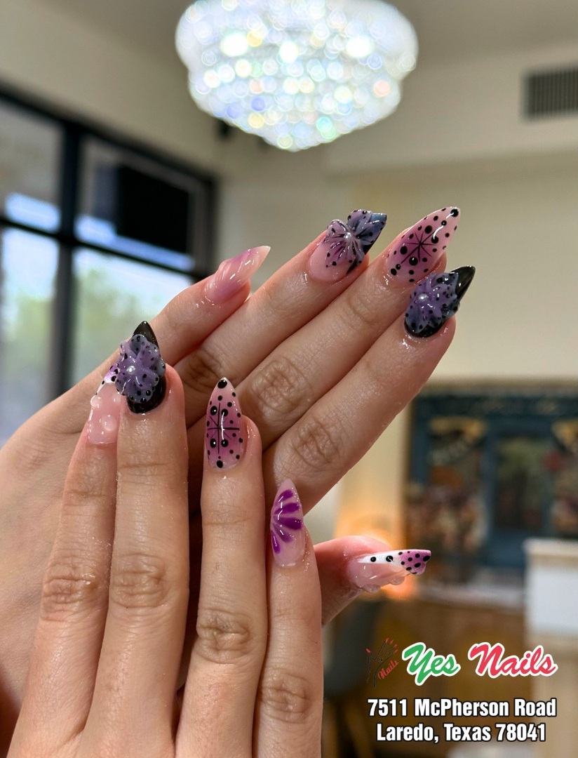 Yes Nails Salon in Laredo, TX 78041 | Pedicure & Nail Art on McPherson Rd