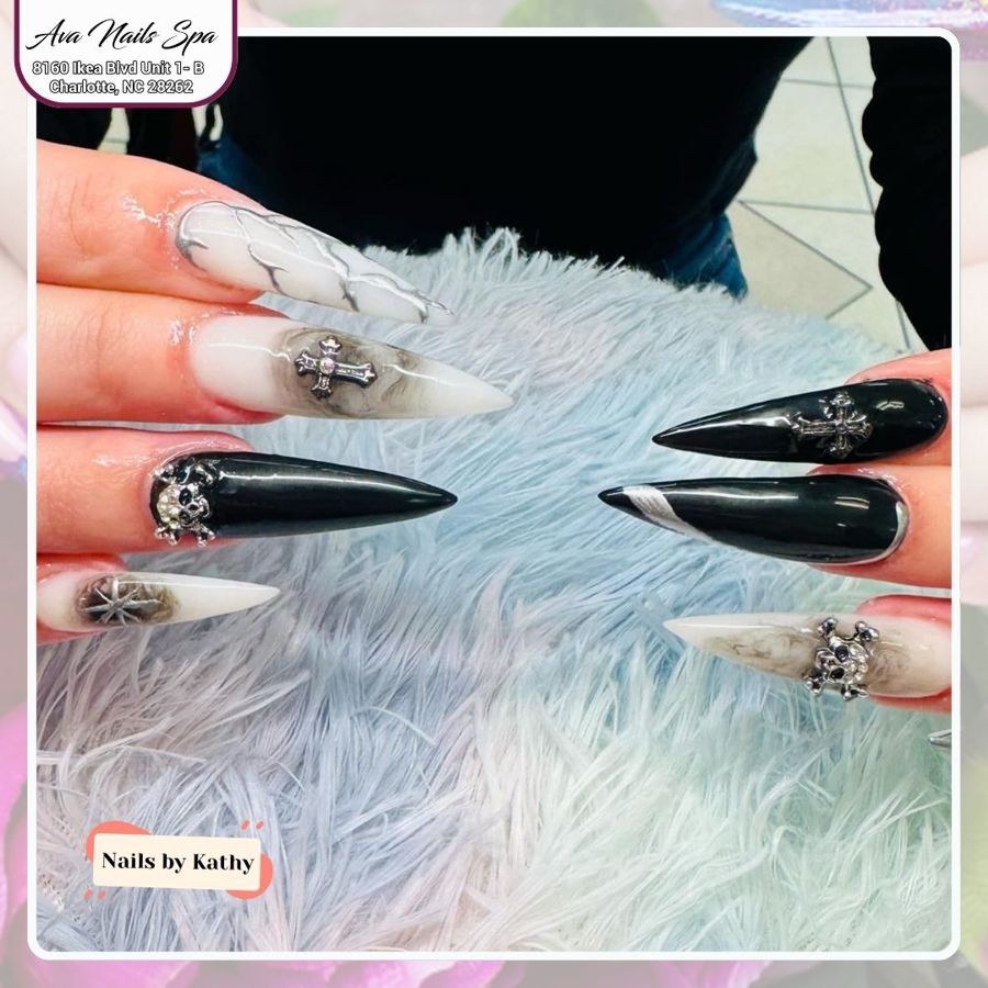 Nail art design by Ava Nails Spa