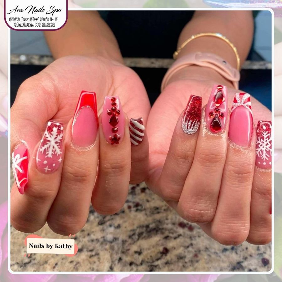 Nail art design by Ava Nails Spa