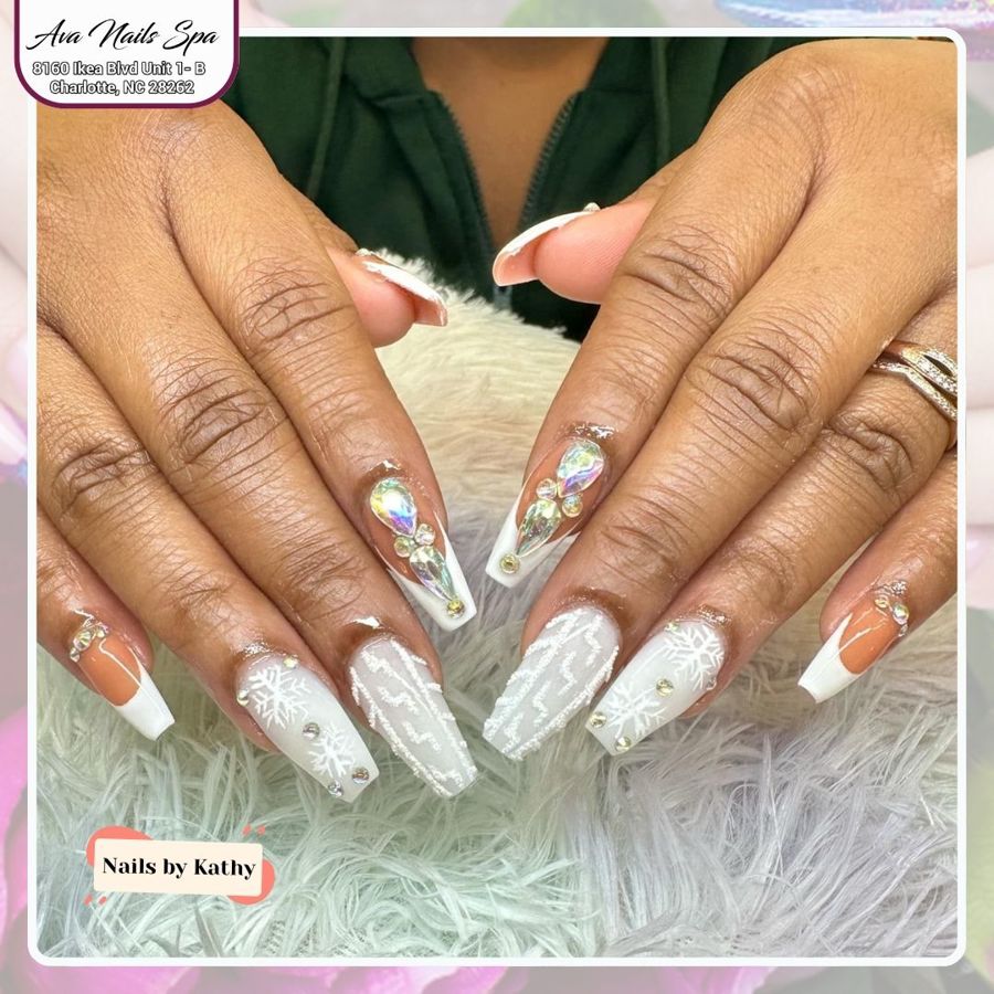 Nail art design by Ava Nails Spa