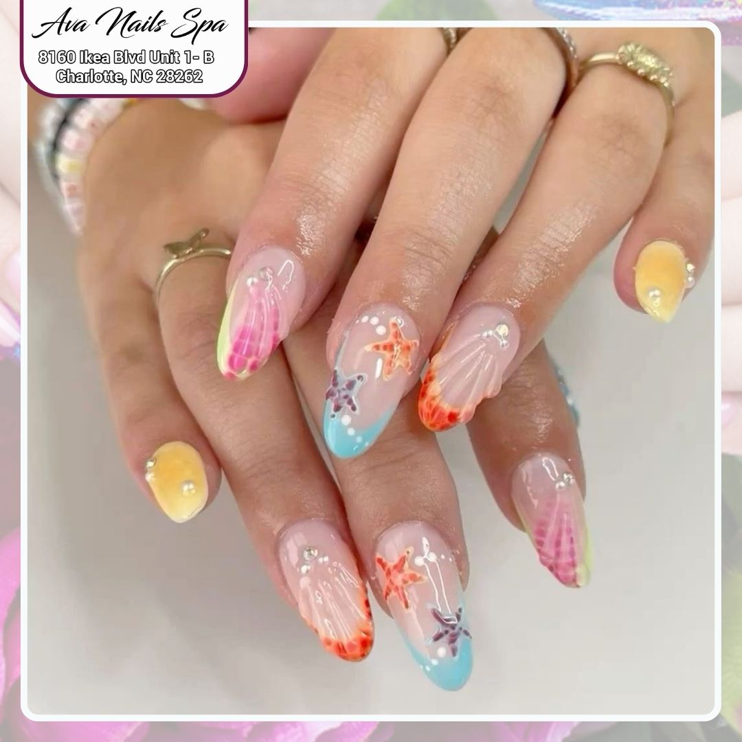 Nail design by Ava Nails Spa — nail salon 28262 Charlotte NC