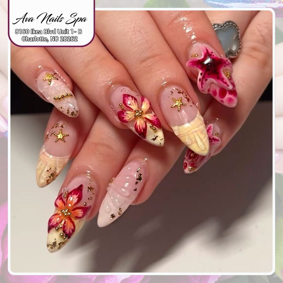 Nail design by Ava Nails Spa — nail salon 28262 Charlotte NC