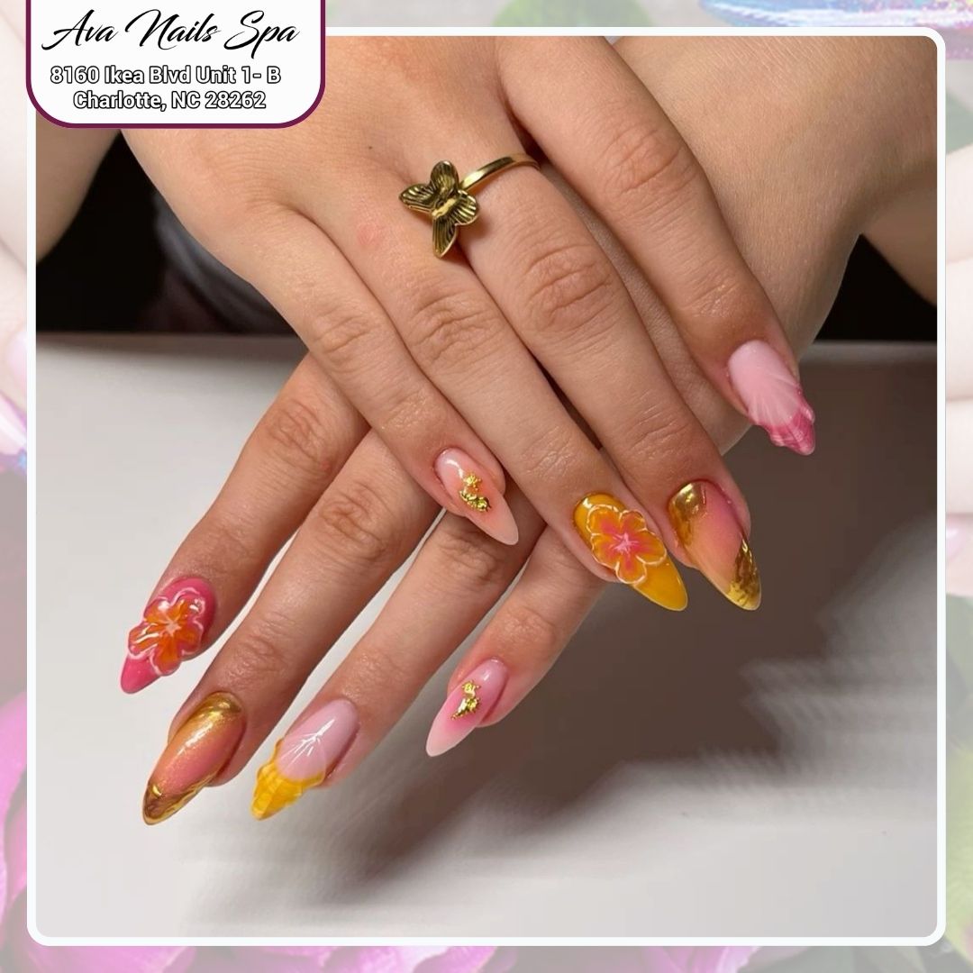 Nail design by Ava Nails Spa — nail salon 28262 Charlotte NC