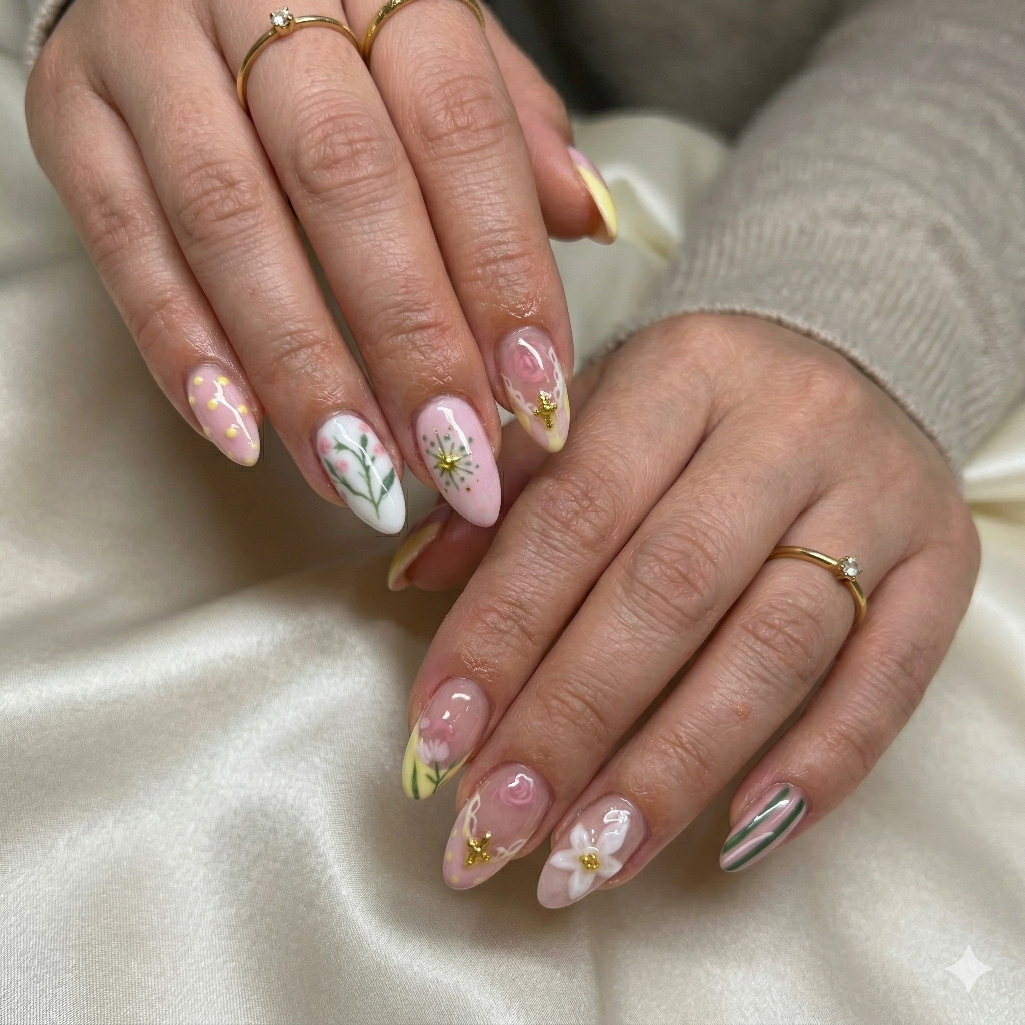 Nail art design by Ava Nails Spa