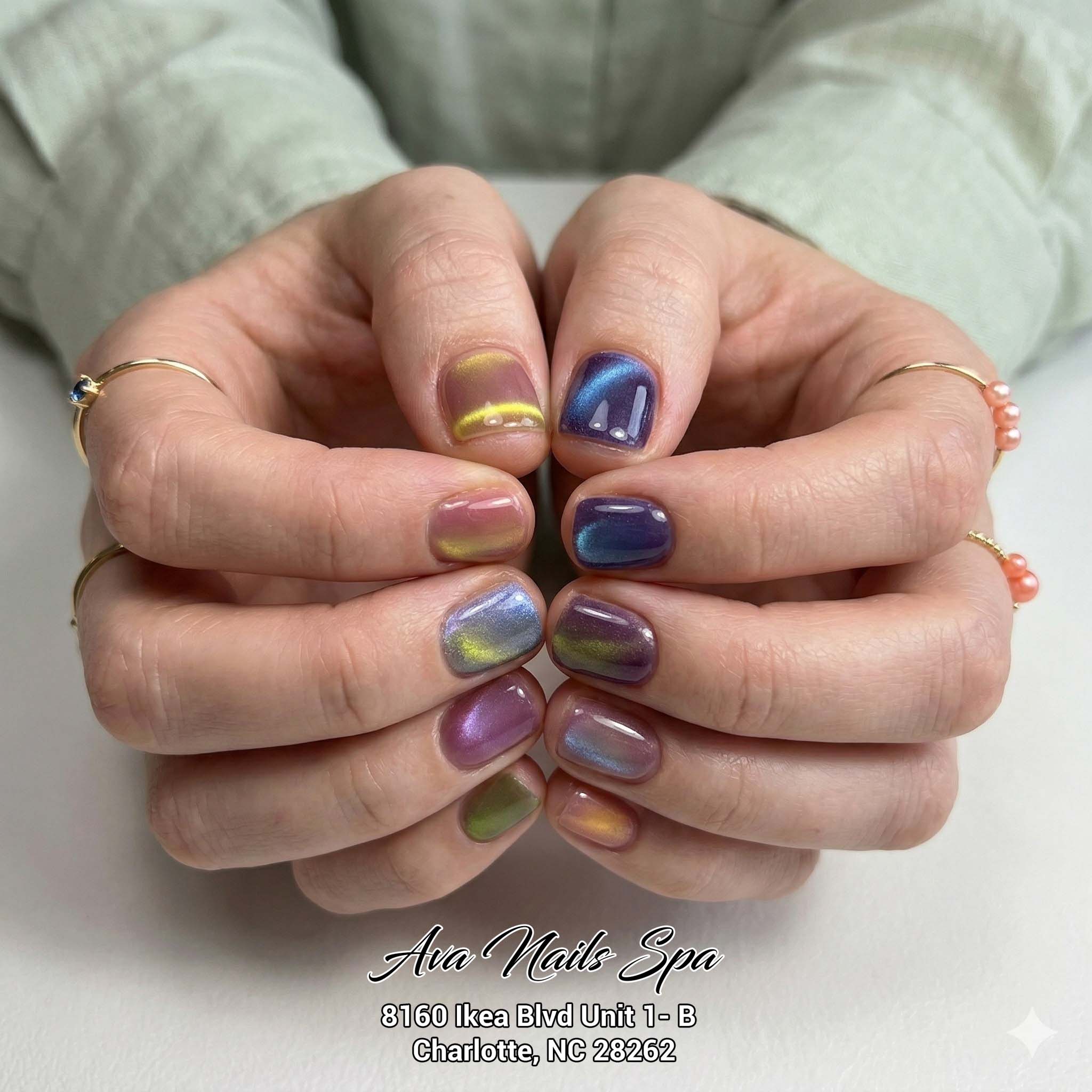 Nail art design by Ava Nails Spa