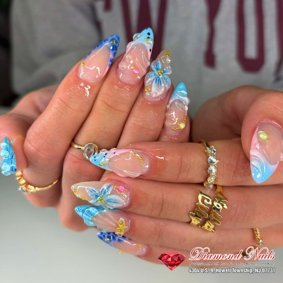 Diamond Nails for Ladies and Gentleman