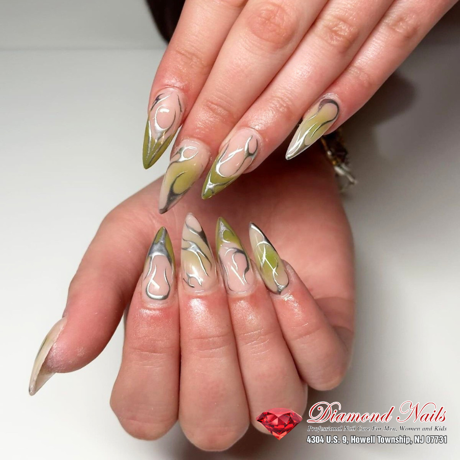 Diamond Nails for Ladies and Gentleman
