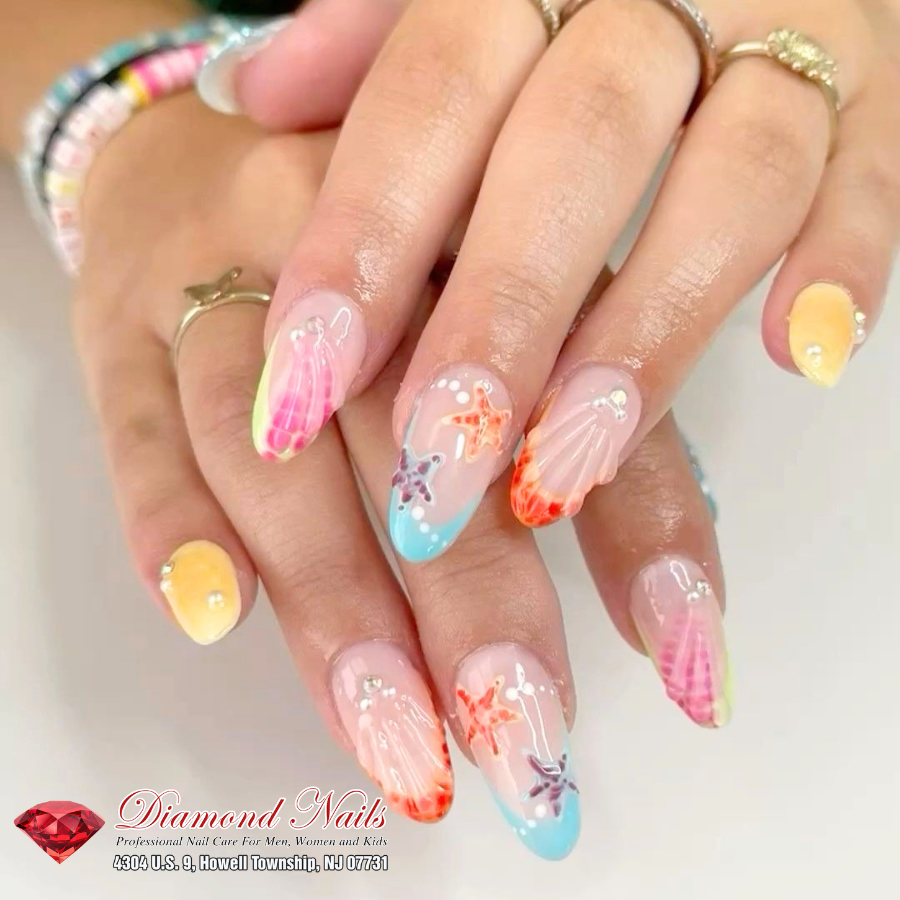 Diamond Nails for Ladies and Gentleman