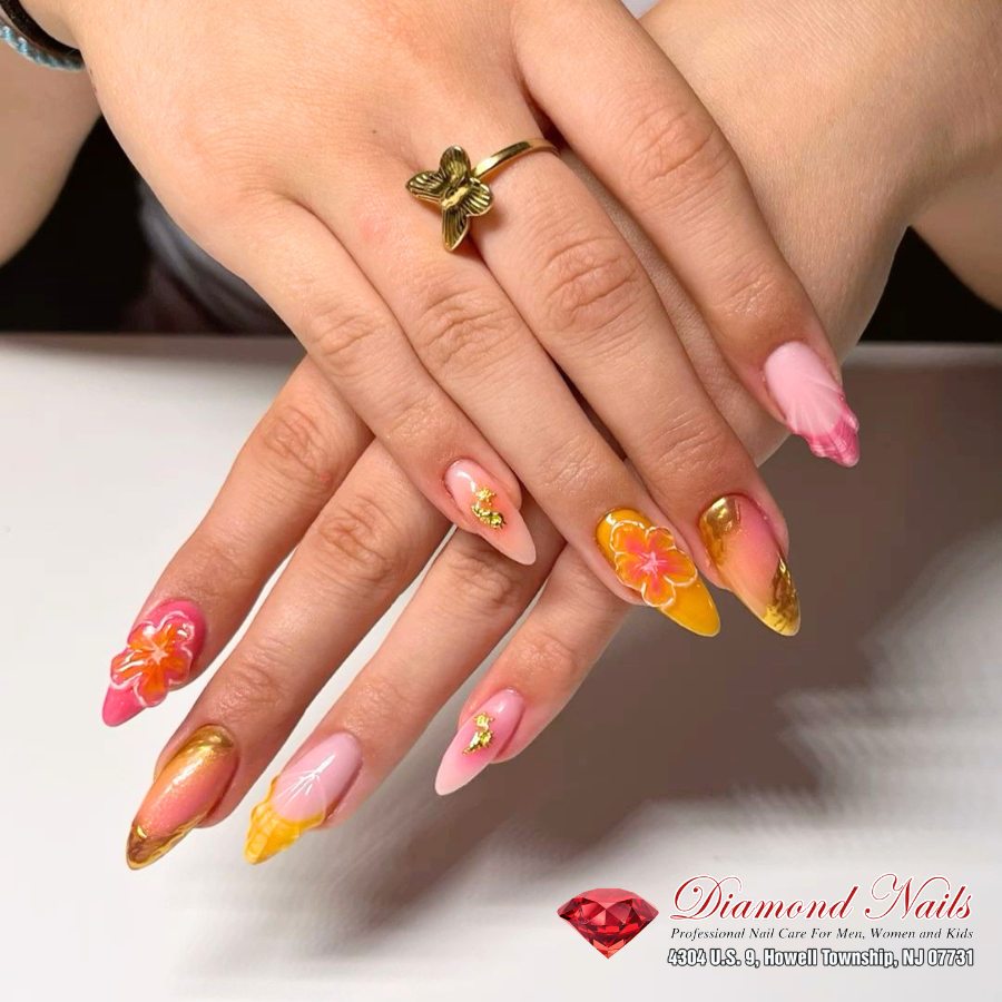 Diamond Nails for Ladies and Gentleman
