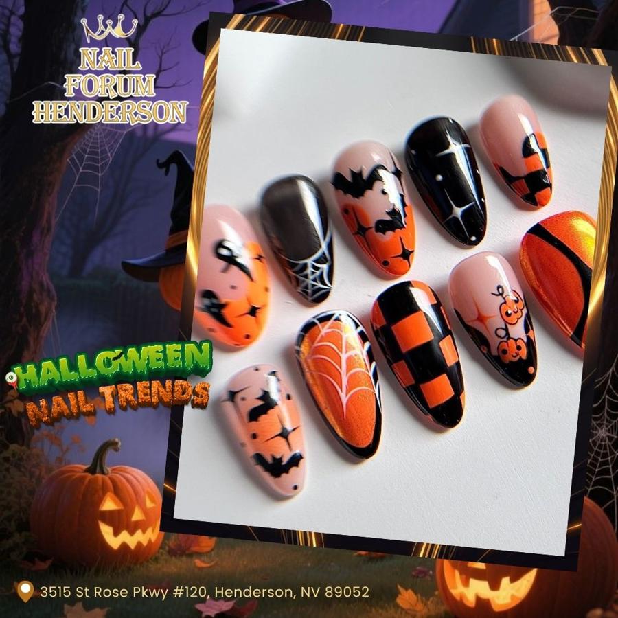 Halloween nail