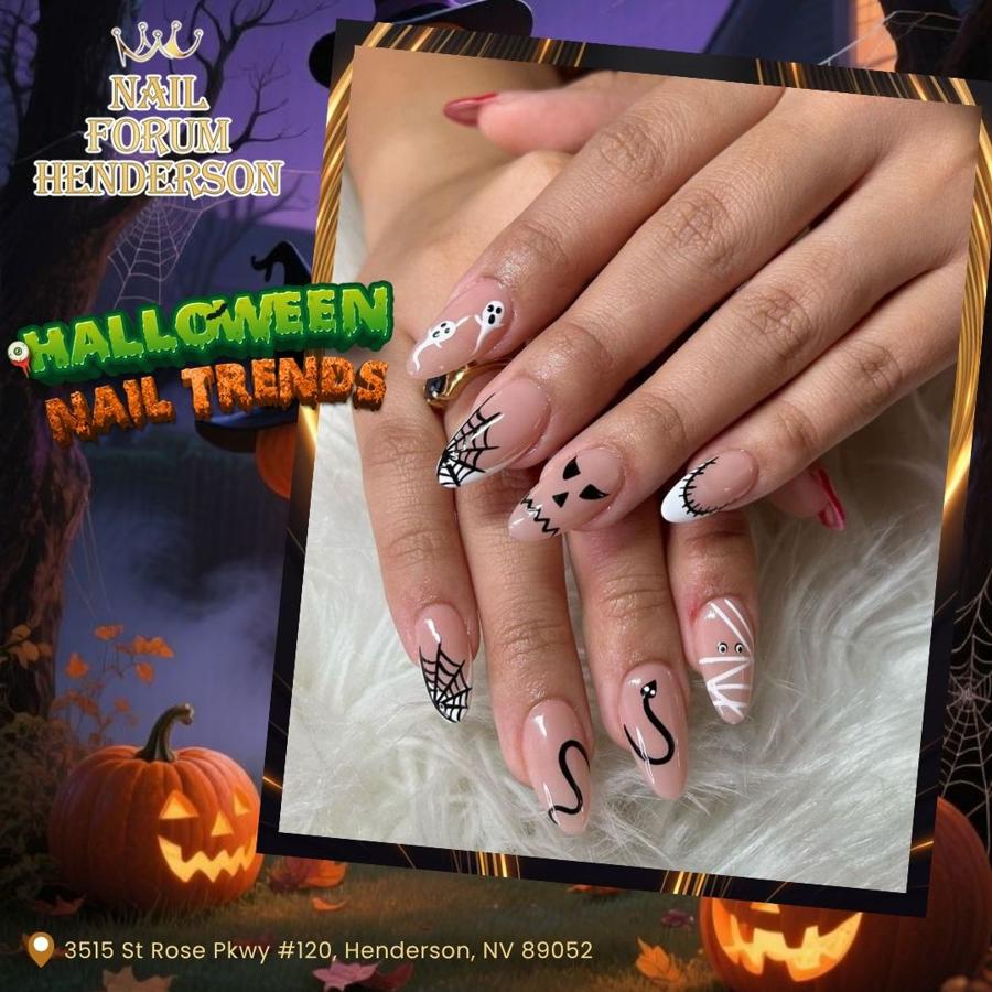 Halloween nail