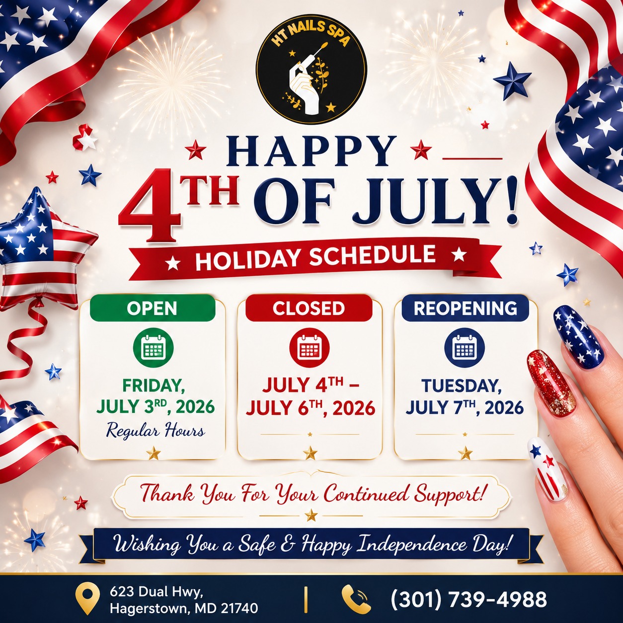 HAPPY 4TH OF JULY