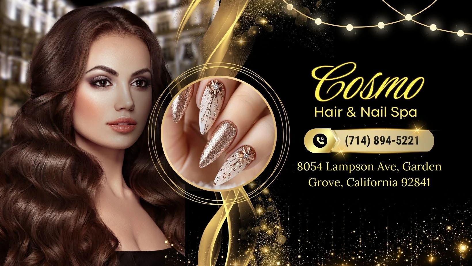 Cosmo Hair Salon & Nail Spa is a trusted beauty destination in Garden Grove, CA 92841