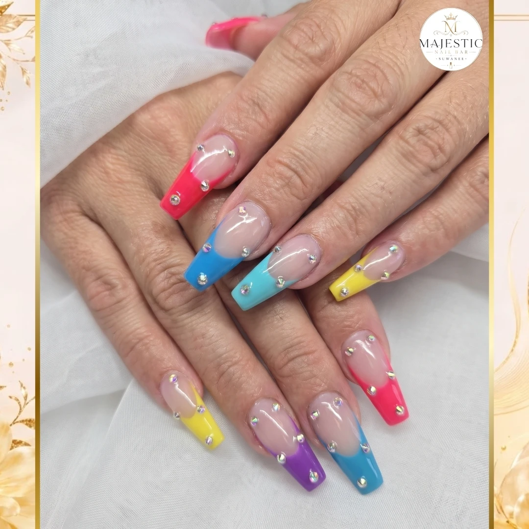 Majestic Nail Bar in Suwanee, GA 30024 : Escape the stress of everyday life and indulge in our luxurious premium nail treatments and spa services, where beauty and relaxation come together.