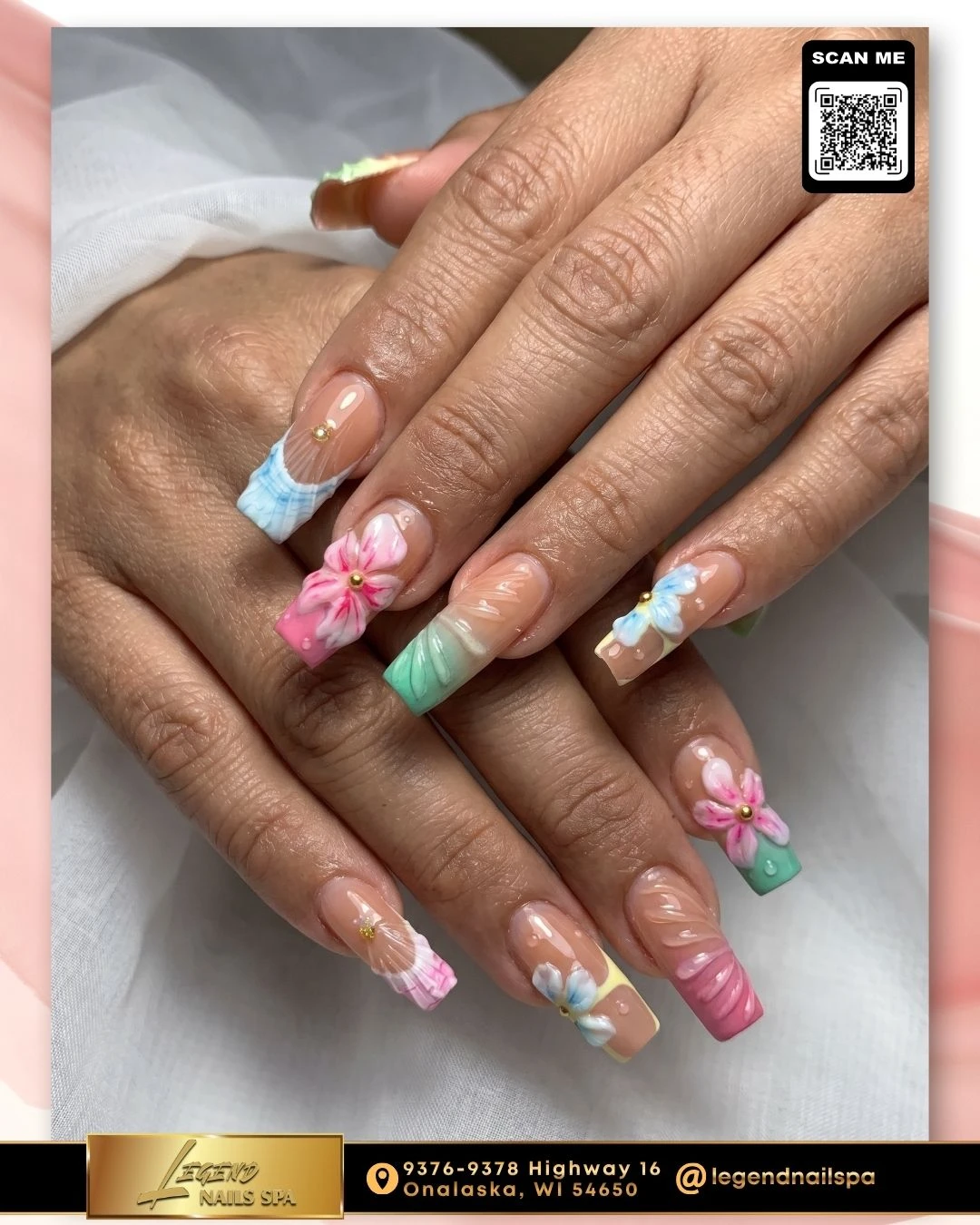 Legend Nails Spa is a welcoming nail salon in Onalaska, WI, built on a simple promise: great quality at a great price