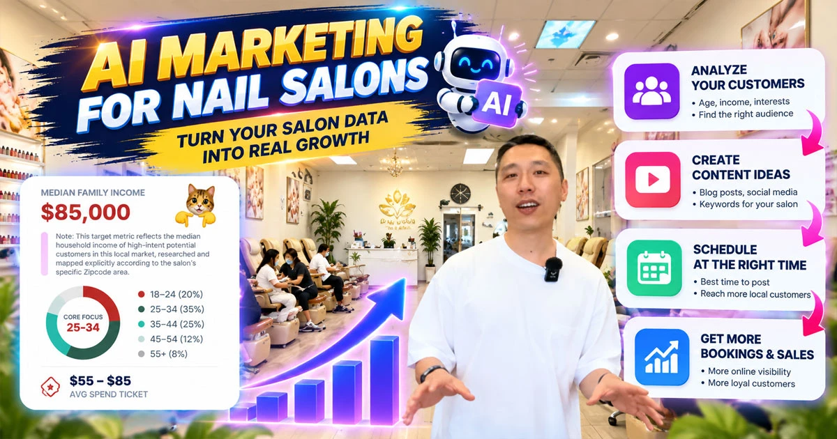 Fastboy AI marketing technology for nail salons