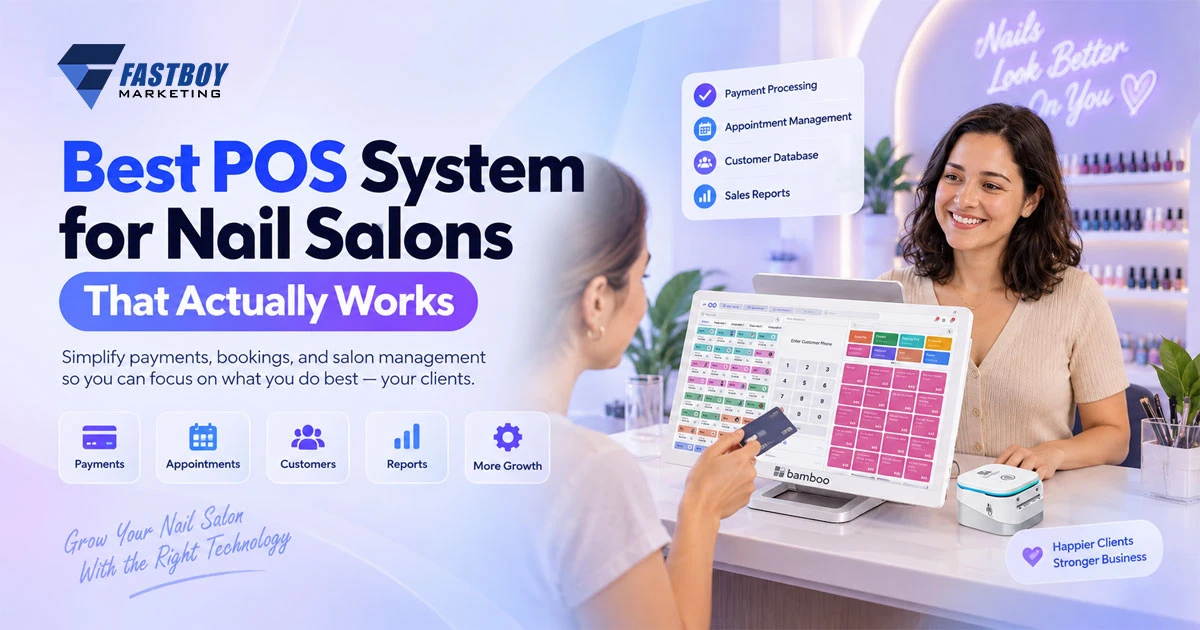 Best POS for nail salons that manages payments, services, and customers