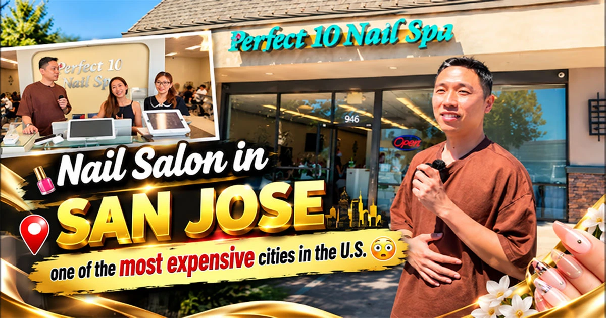 Successful nail salon in San Jose California using digital marketing and salon management technology