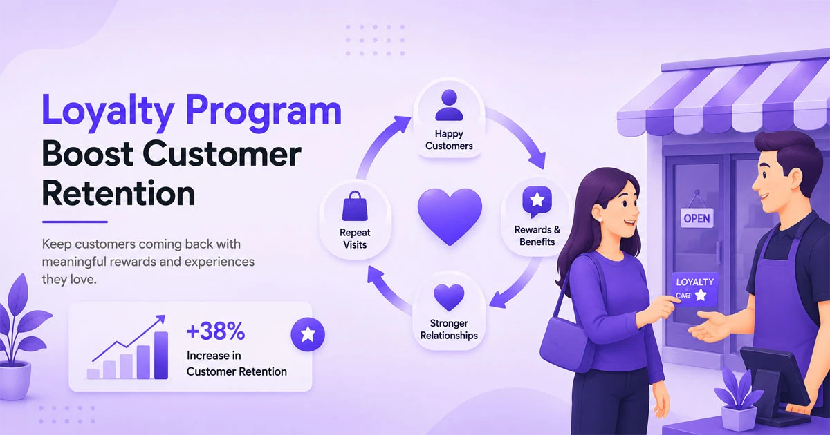 Customer loyalty program helps small businesses increase customer retention