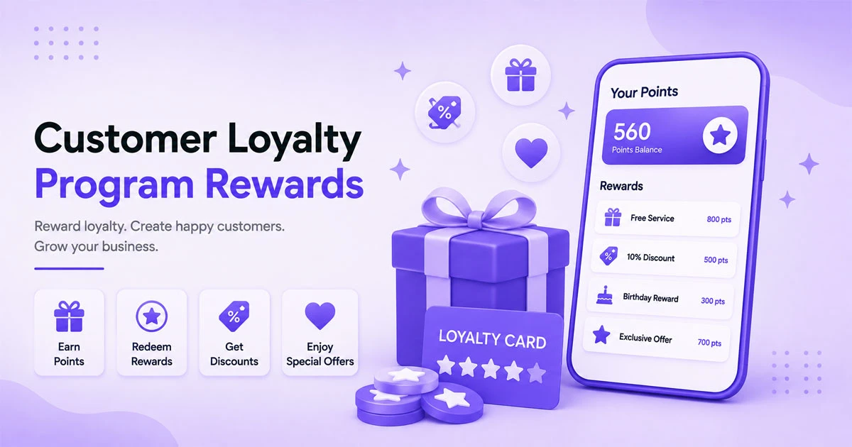 Customer loyalty program rewards encourage repeat purchases and higher spending