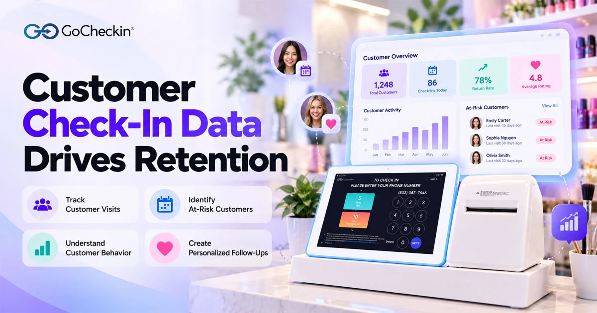 Customer check-in data helps businesses identify customers at risk of churn